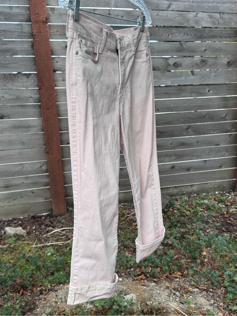 EUC Not Your Daughter’s Jeans NYDJ Blush Cuffed Dayla Capris size 10